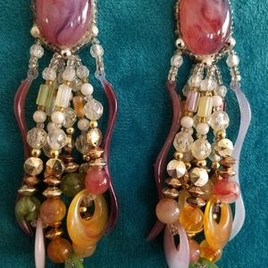 Rare Vintage Lucite Earrings